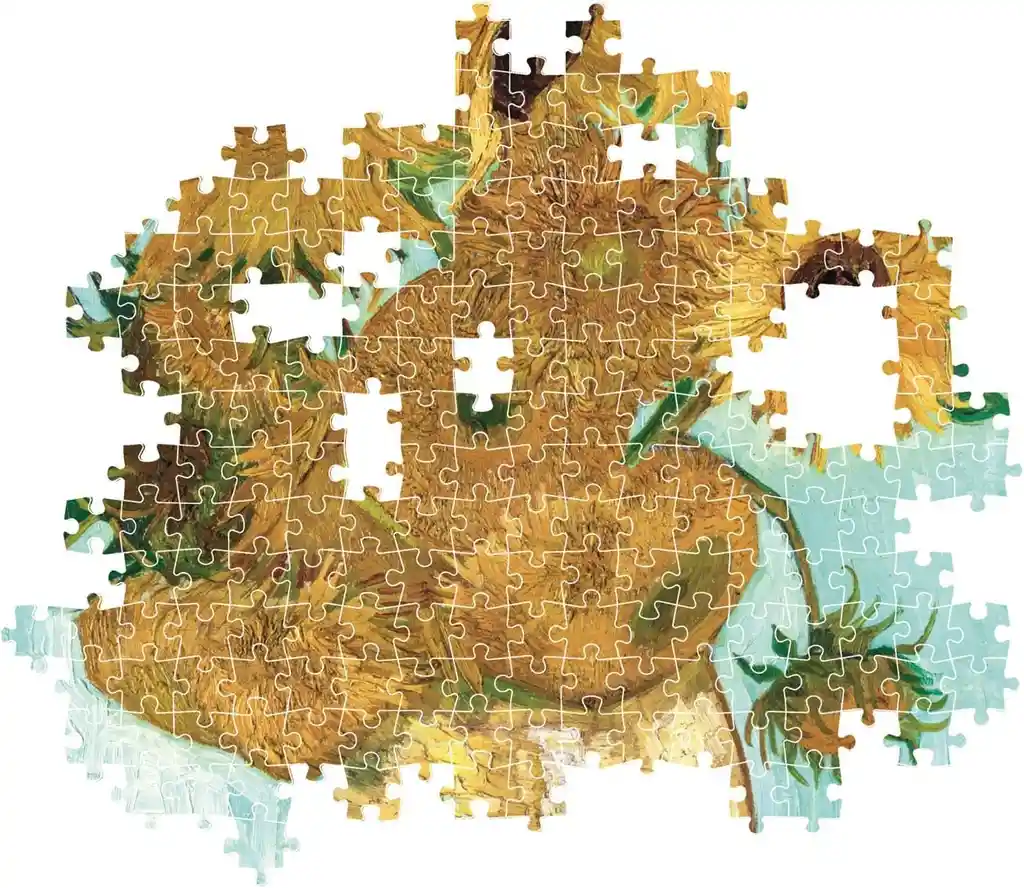 Rompecabezas 1000 Piezas Arte Girasoles Van Gogh Clementoni