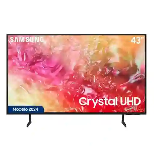Televisor Samsung 43" Crystal Smart Tv 4k Uhd Color Negro