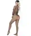 Enterizo De Malla Paloma Lerot Negro