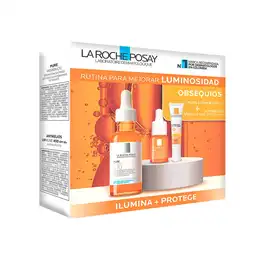 Kit Vitamina C10 30 Ml + Vitamina C10 10 Ml + Anthelios Uvmune 400 Fluido Sin Color 15 Ml - La Roche Posay