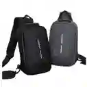Bolso Manos Libres Antirrobo Minimalista Morral Carcasa Dura