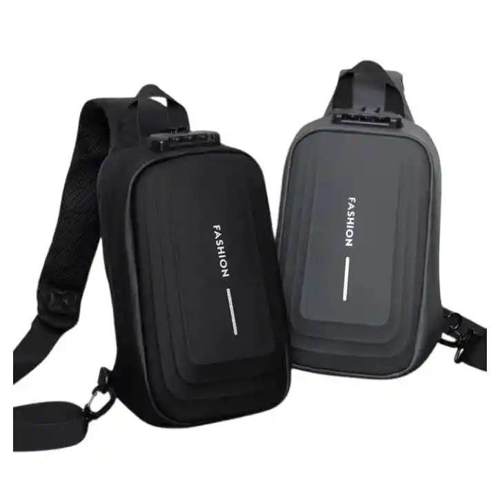Bolso Manos Libres Antirrobo Minimalista Morral Carcasa Dura
