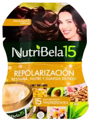 Sobre De Tratamiento Capilar, Nutribela 15, Repolarizacion En Frio - 27ml