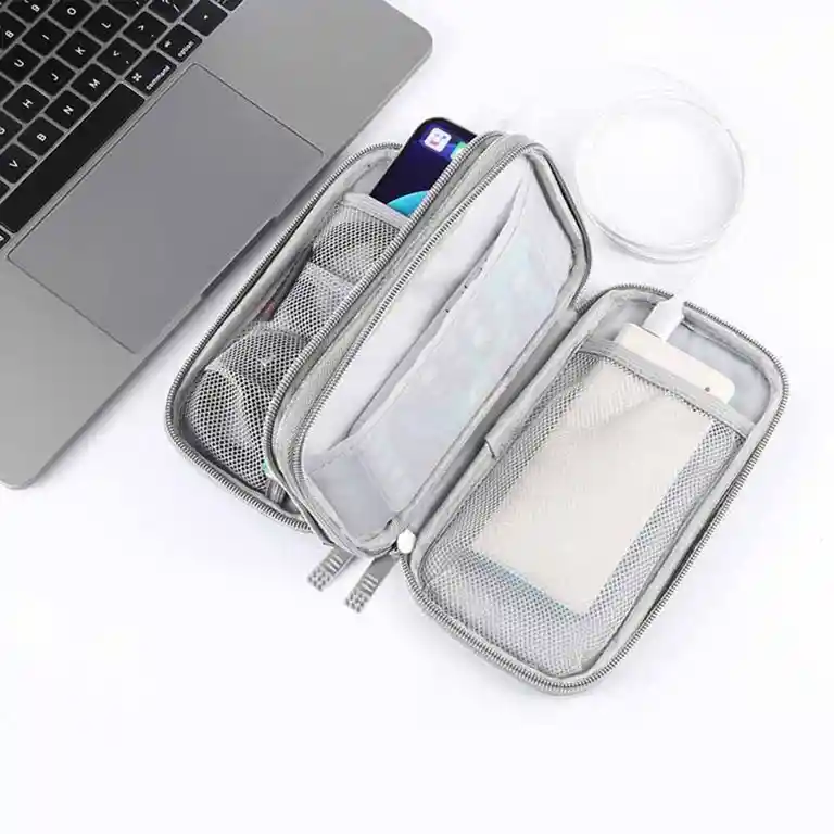 Estuche Organizador Cables Accesorios Electronicos De Viaje