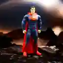 Muñeco Figura Super Héroe Superman Articulado Avengers De 30 Cm Con Sonido Y Luz