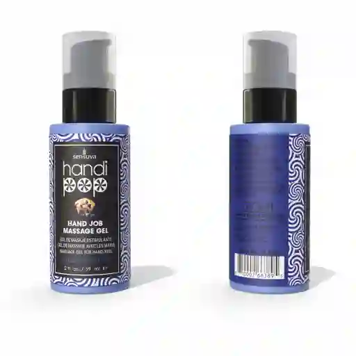 Gel De Masaje Comestible Handipop Blueberry Muffin Sensuva 59 Ml
