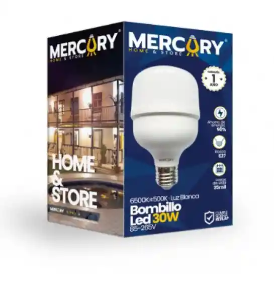 Bombillo Led Mercury 30w