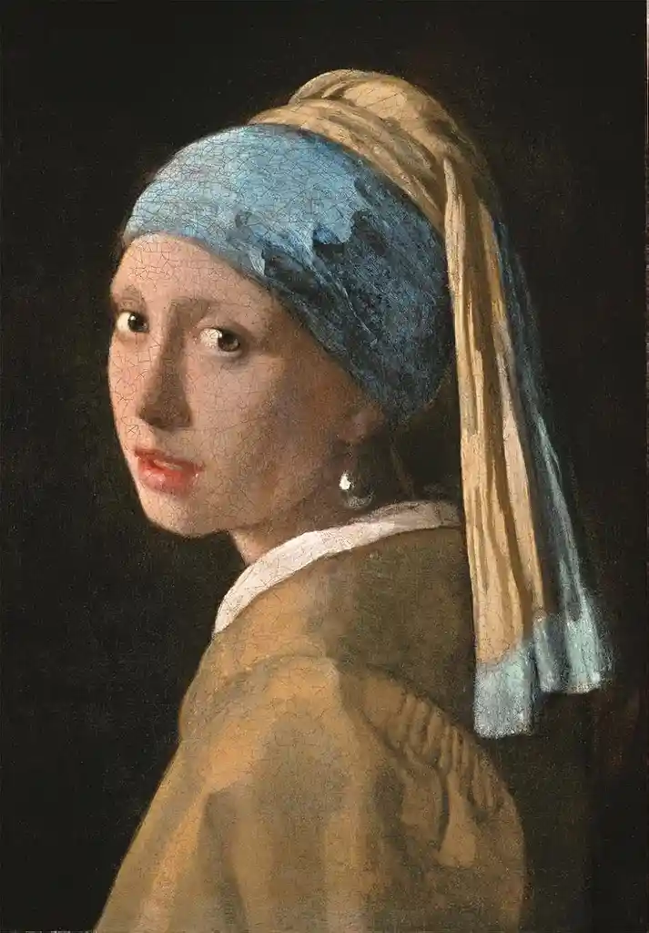 Rompecabezas 1000 Piezas Arte La Joven Vermeer Clementoni