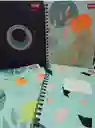 Cuaderno Cuadriculado Grande Argollado Mujer Pasta Dura