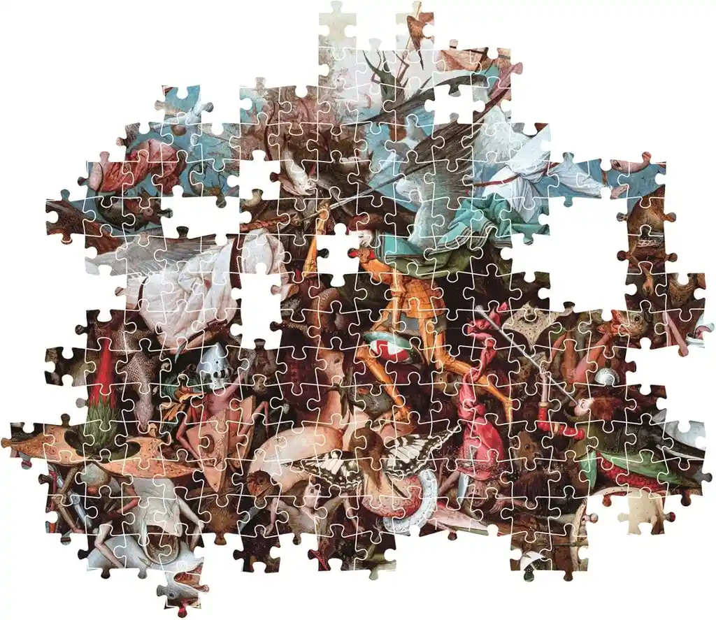 Rompecabezas 1000 Piezas Arte El Juicio Final Brueghel