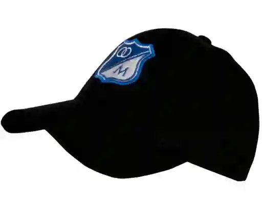 Gorra Equipos De Futbol Colombiano Millonarios Futbol Club/ Negro - Bordado