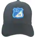 Gorra Equipos De Futbol Colombiano Millonarios Futbol Club/ Negro - Bordado