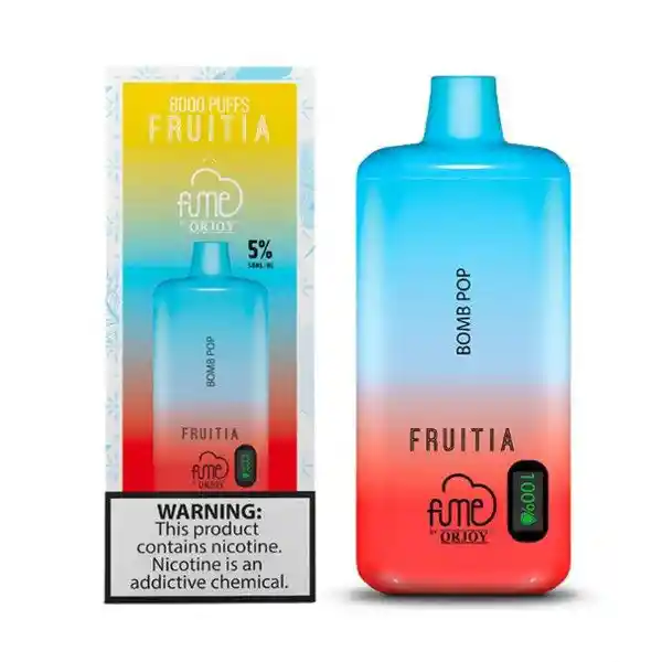 Vapeador Fume Fruitia 8.000 Puffs Bomb Pop