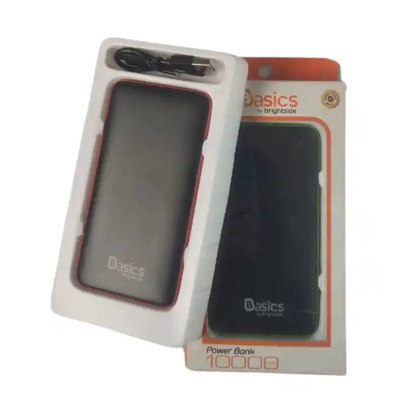 Cargador Portátil Power Bank Brightside Basico 10000 Mah
