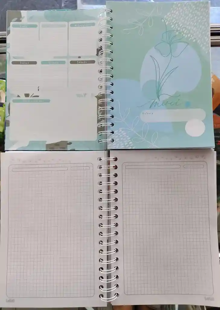 Cuaderno 5 Materias Pequeño Mujer
