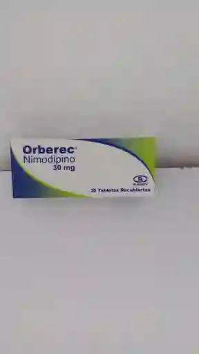 Nimodipino 30 Mg (orberec) X 30 Tab
