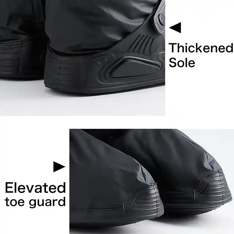 Zapaton Impermeable 100% Cubre Zapatos Botas Moto Lluvia Disponible Talla Xl Y Xxl