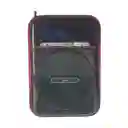 Radio Parlante Portátil Beck Play Sp-012m Con Micrófono Y Pantalla Led