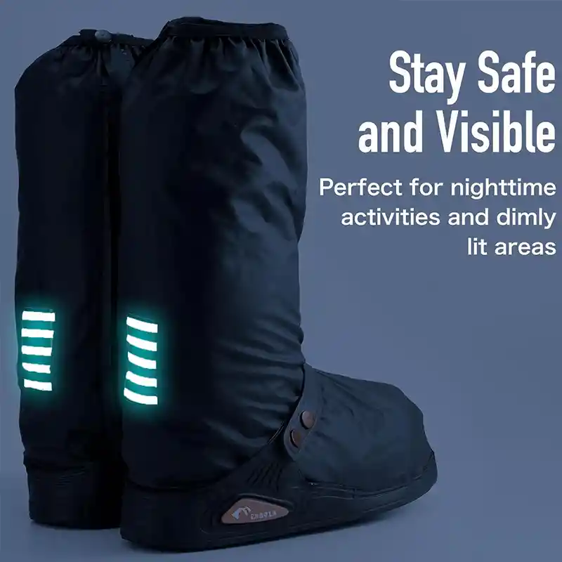 Zapaton Impermeable 100% Cubre Zapatos Botas Moto Lluvia Disponible Talla Xl Y Xxl