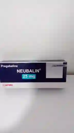 Neubalin 25 Mg (pregabalina) X 30 Tabs