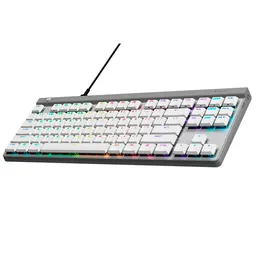 Teclado Gamer Mecánico Logitech G515 Tkl Rgb Blanco (inglés)