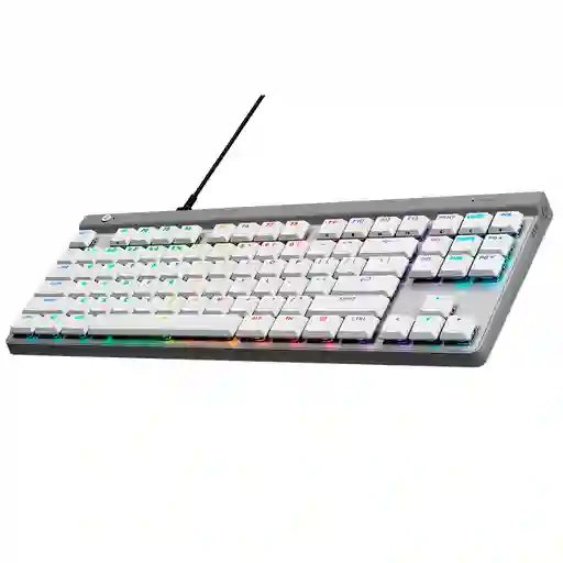 Teclado Gamer Mecánico Logitech G515 Tkl Rgb Blanco (inglés)