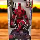 Muñeco Figura Super Heroe Deadpool Articulado 30 Cm Luces Y Sonidos