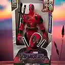 Muñeco Figura Super Heroe Deadpool Articulado 30 Cm Luces Y Sonidos