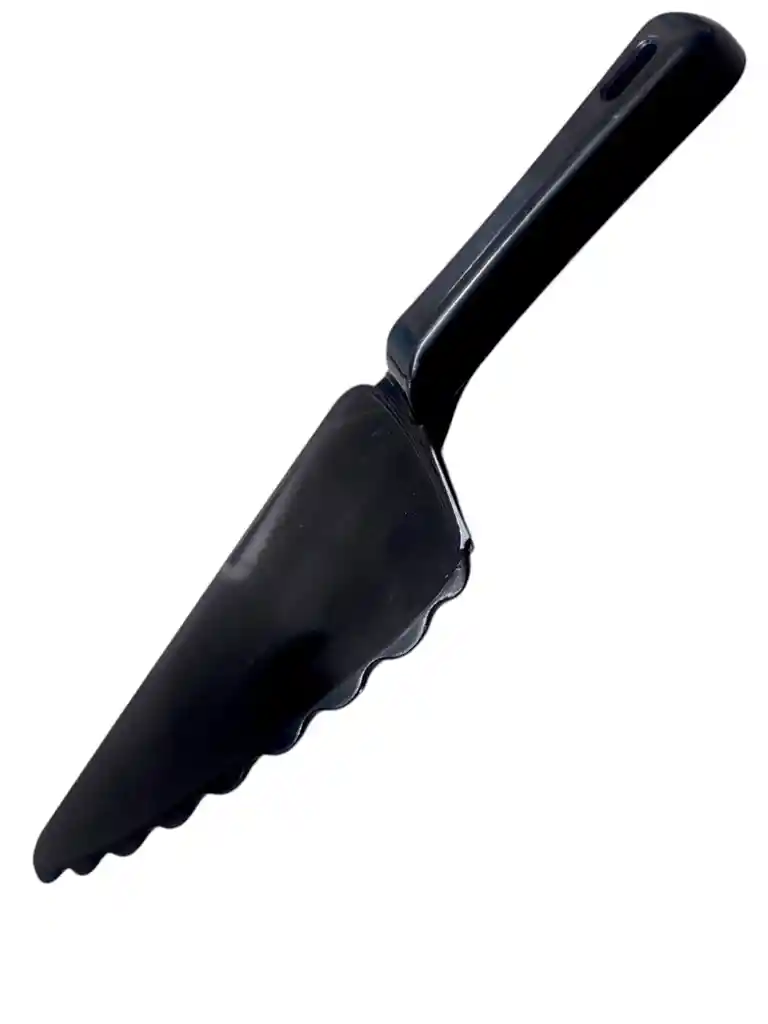 Pala Espatula Plastica Para Torta Pastel Color Negro