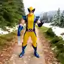 Muñeco Figura Acción Super Héroe Wolverine Articulado 30 Cm Luces Y Sonido