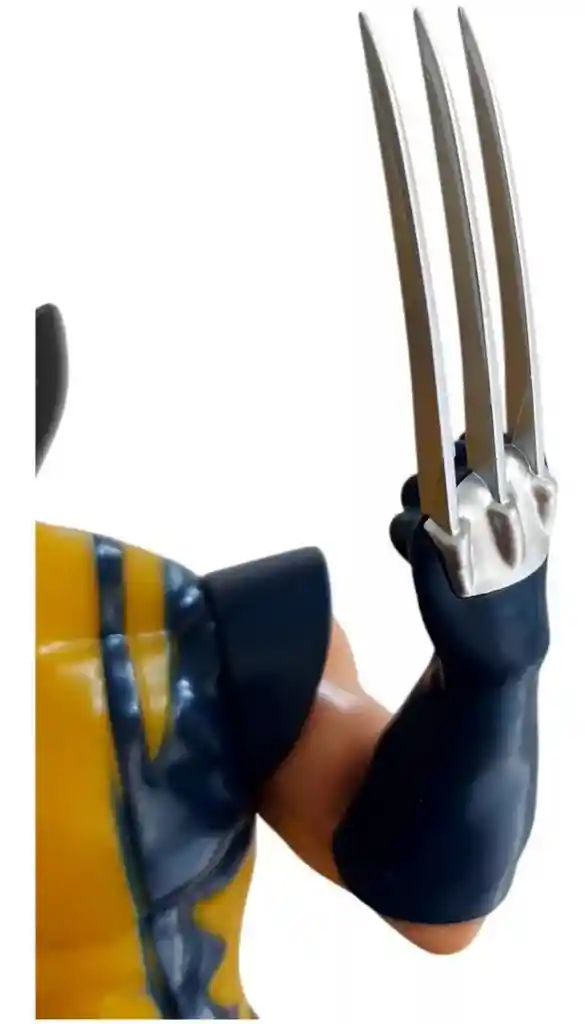 Muñeco Figura Acción Super Héroe Wolverine Articulado 30 Cm Luces Y Sonido