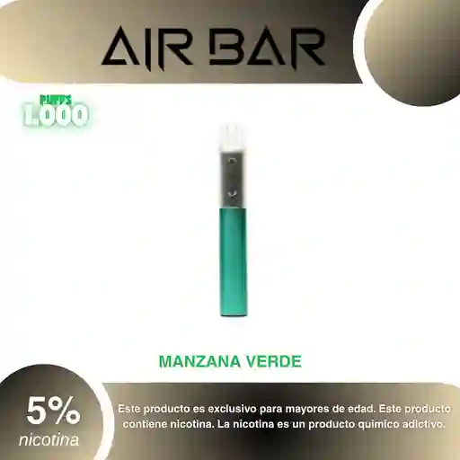 Air Bar Lux Galaxy Edition 1.000 Puffs, Sour Apple 5%