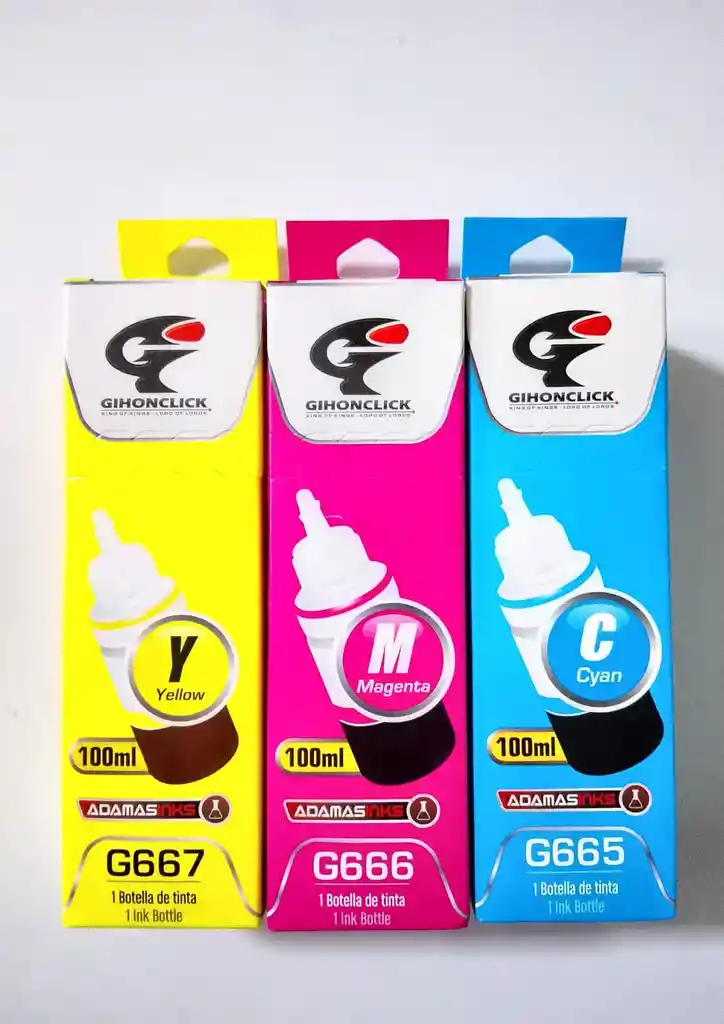🖨️ Tinta Para Impresora Gihonclick – Alta Calidad