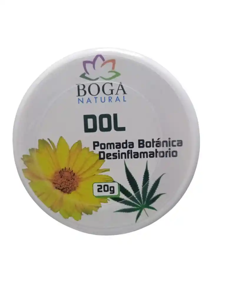 Pomada Botanica Desinflamatoria Dol X 20 Gms Boga Natural