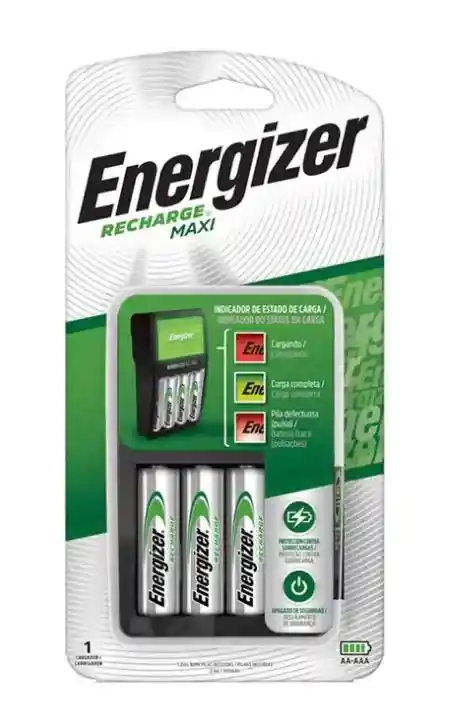Cargador De Pilas Universal 4 Puestos Energizer