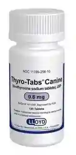 Thyro Tabs 0.6 Mg Frasco X 120 Tab