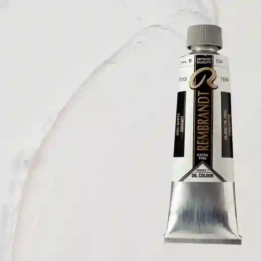 Oleo Rembrandt 150ml Serie 1 104 Blanco Zinc