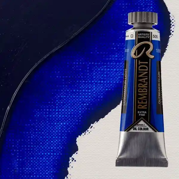 Oleo Rembrandt 15ml Serie 1 Serie 2 Serie 2 505 Azul Ultramar Claro