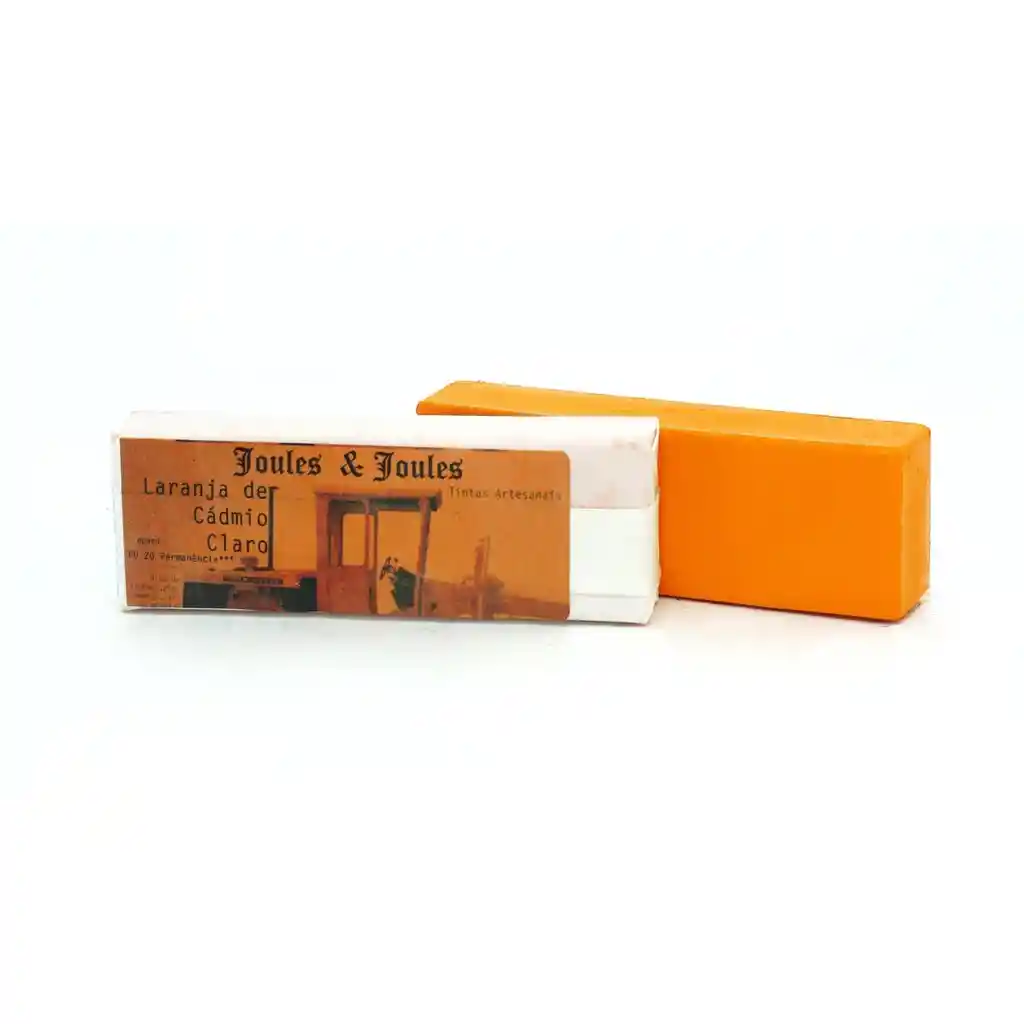 Barras Oleo Joules & Joules Serie 2 - Rojizo Brillante - Semiopaco - Cubriente Moderado Naranja De Cadmio Claro 80 Ml