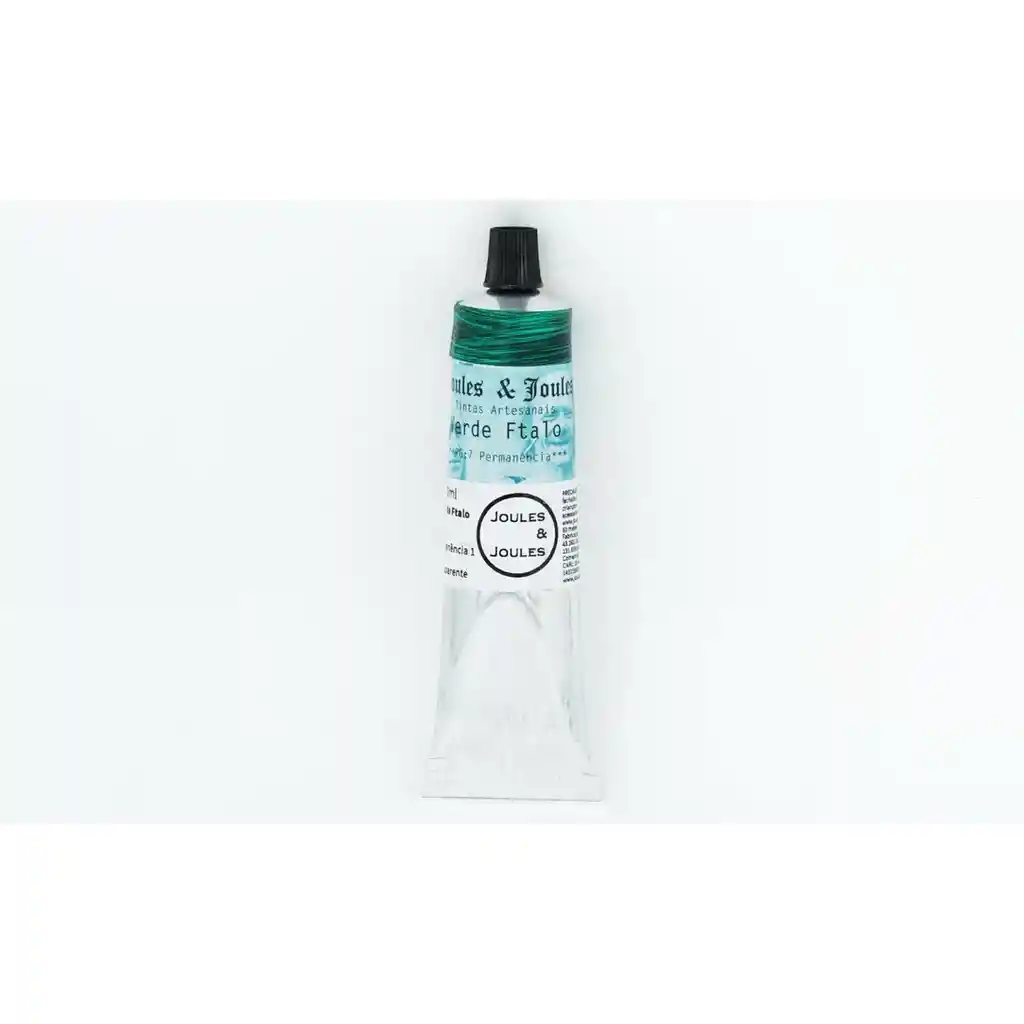 Oleo Joules & Joules Serie 2 - Brillante - Transparente - Cubriente Bajo Verde Ftalo 37 Ml