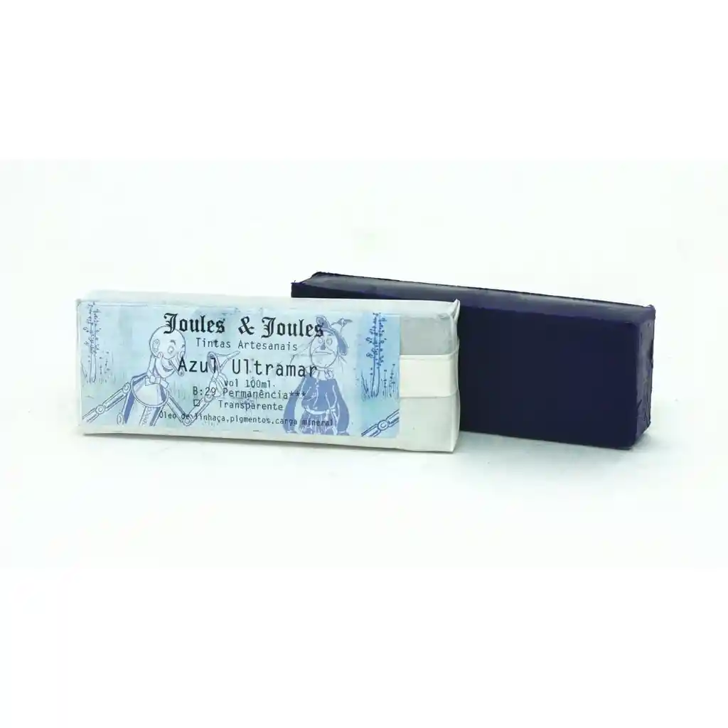 Barras Oleo Joules & Joules Serie 2 - Oscuro - Calido - Violeta - Brillante - Transparente - Cubriente Bajo Azul Ultramar 80 Ml