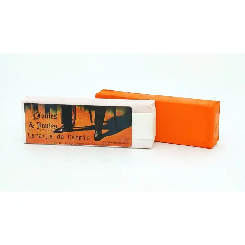 Barras Oleo Joules & Joules Serie 2 - Rojizo Brillante - Semiopaco - Cubriente Moderado Naranja De Cadmio 80 Ml