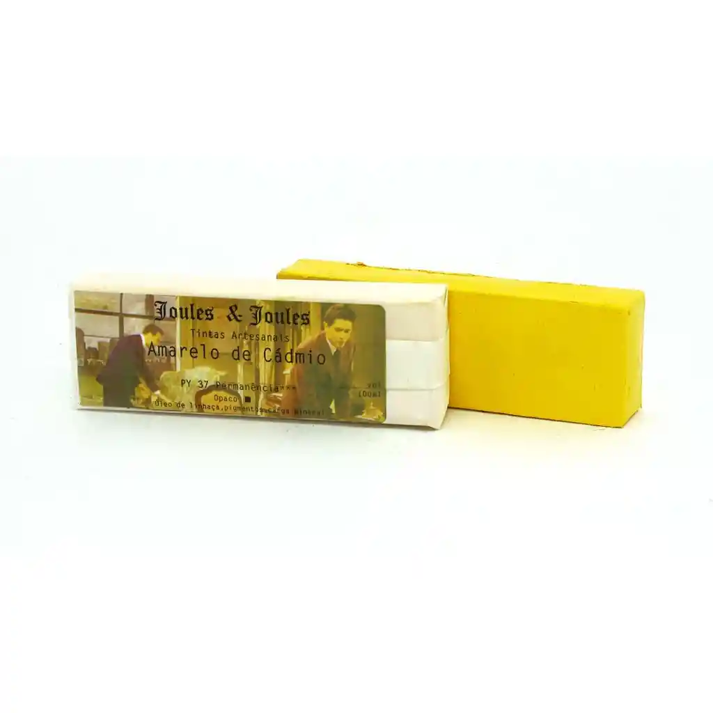Barras Oleo Joules & Joules Serie 2 - Cálido - Brillante - Opaco - Cubrimiento Alto Amarillo De Cadmio 80 Ml