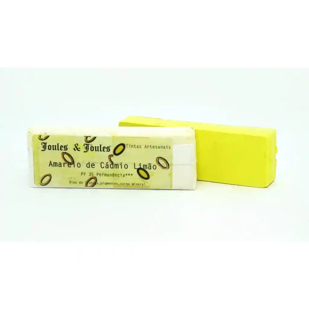 Barras Oleo Joules & Joules Serie 2 - Vibrante - Opaco - Cubriente Alto Amarillo De Cadmio Limón 80 Ml