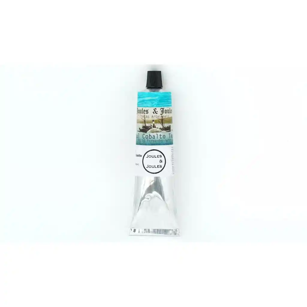 Oleo Joules & Joules Serie 4 - Transparente - Brillante - Opaco - Cubriente Alto Azul Cobalto Teal 100 Ml