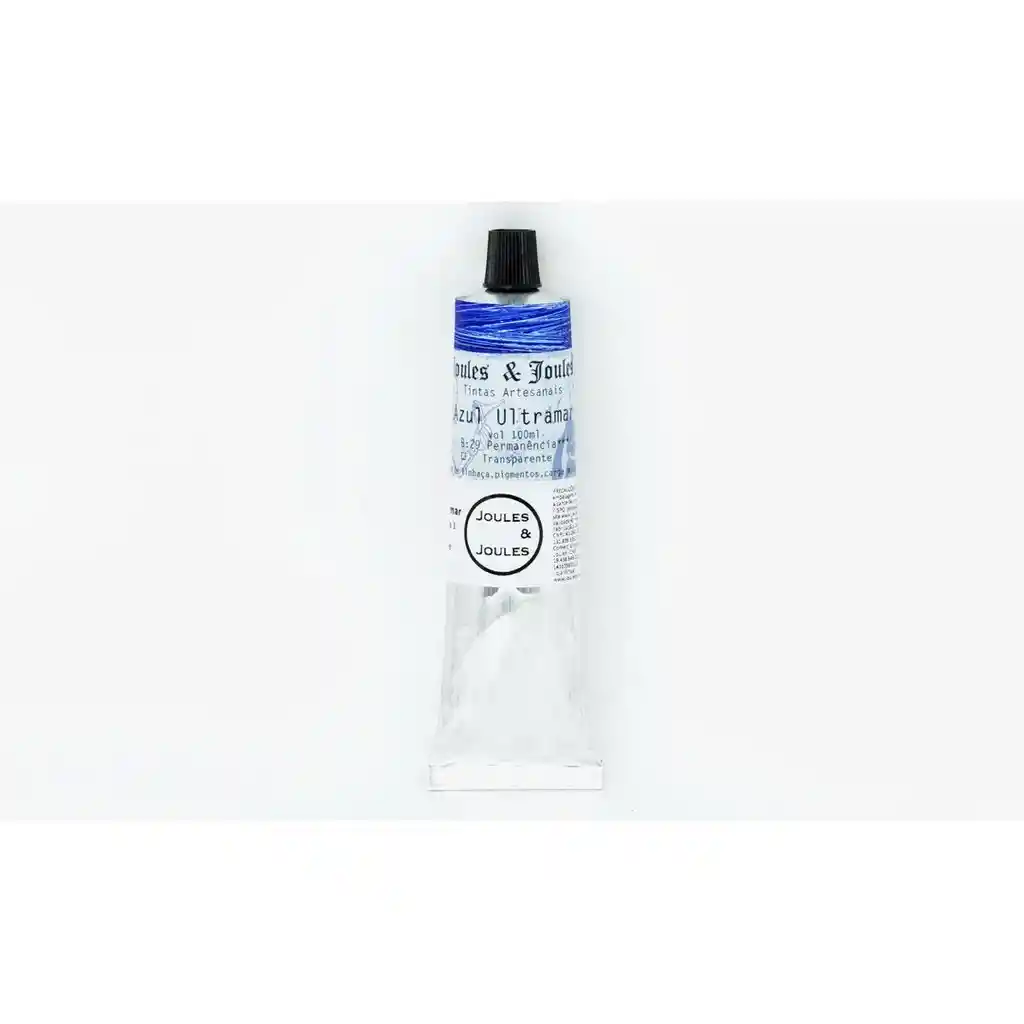Oleo Joules & Joules Serie 2 - Brillante - Transparente - Cubriente Bajo Azul Ultramar 100 Ml