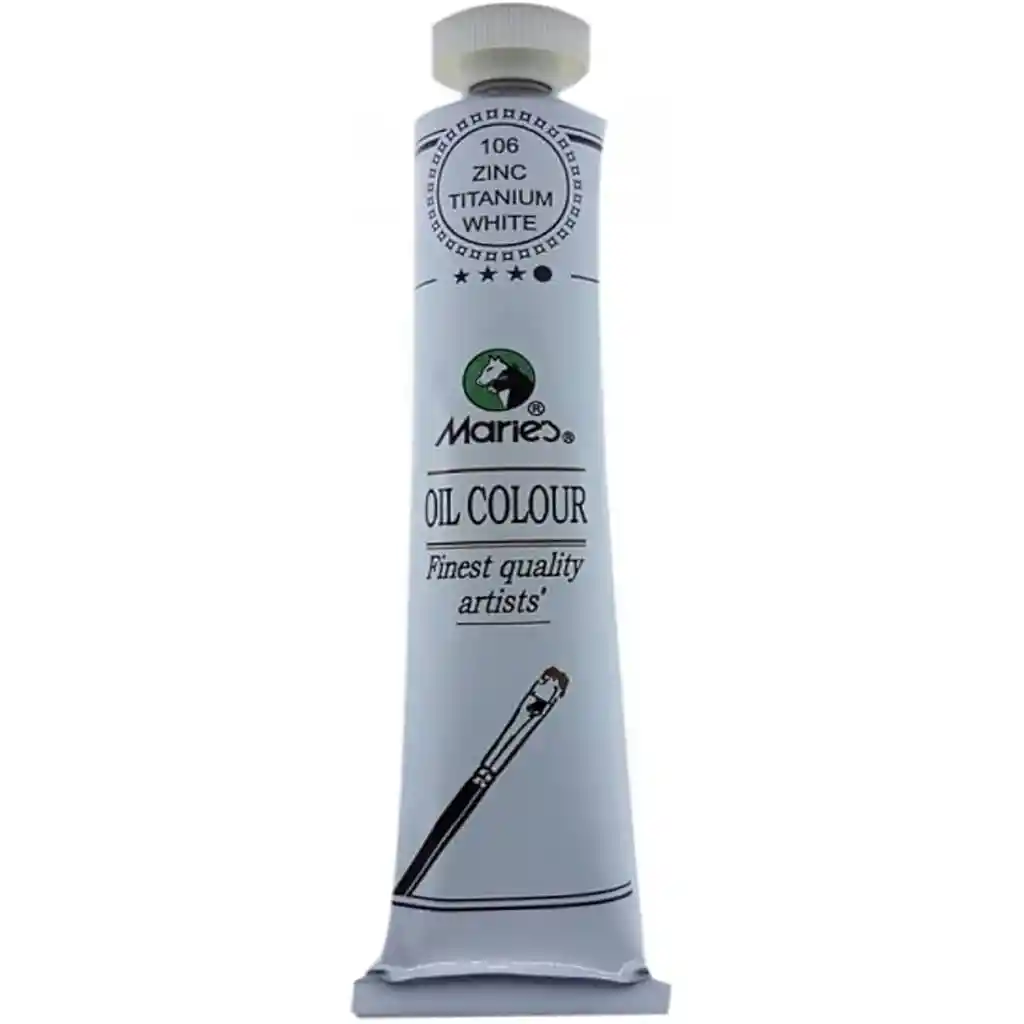 Oleo Maries 106 Zinc Titanium White 50 Ml