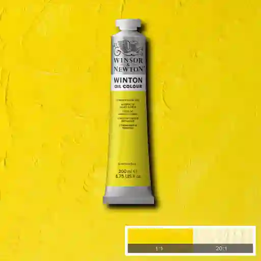 Oleo Winsor And Newton Winton 346 Amarillo Limon 200 Ml