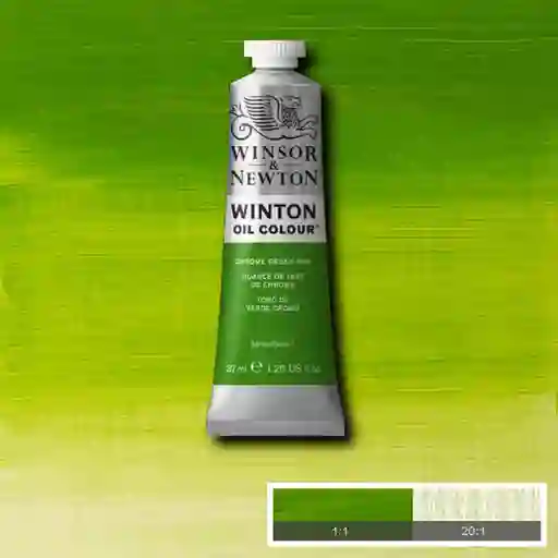 Oleo Winsor And Newton Winton 145 Verde Cromo 37 Ml
