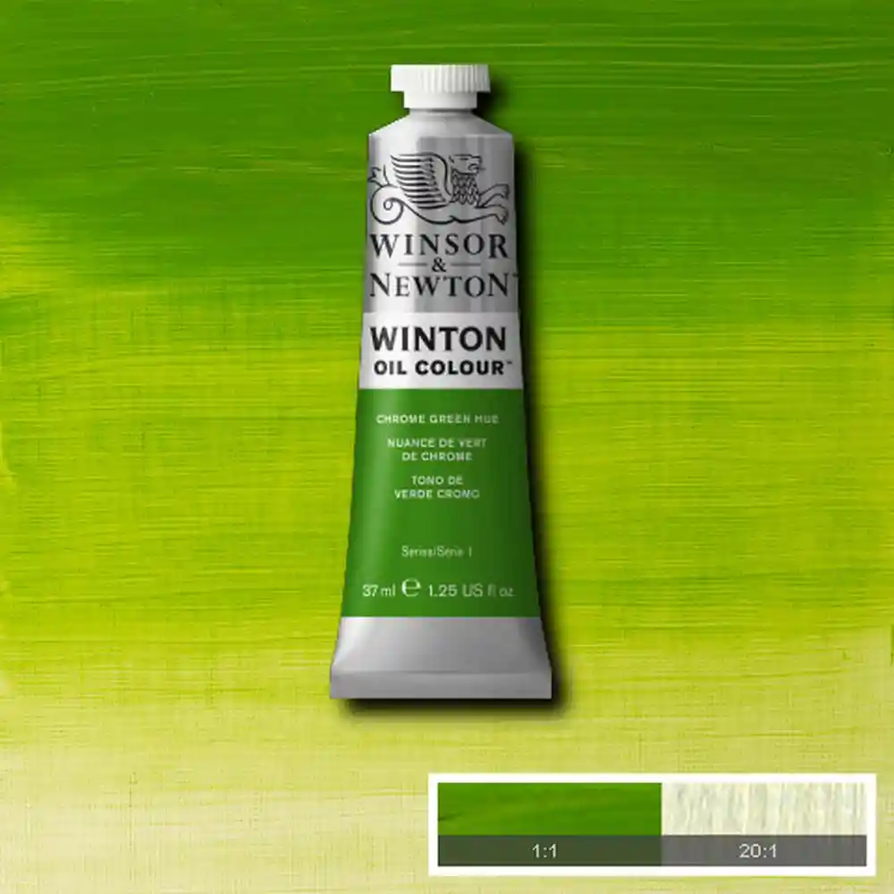 Oleo Winsor And Newton Winton 145 Verde Cromo 37 Ml